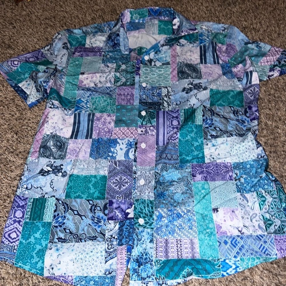 Men’s Short sleeve button-down shirt